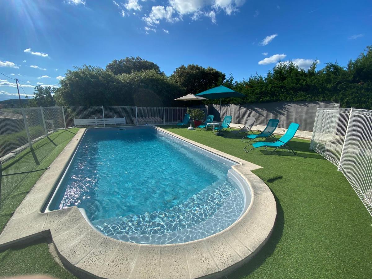 Gite Lavande Avec Piscine Privee Classe 4 Etoiles ลากอร์ซ ภายนอก รูปภาพ