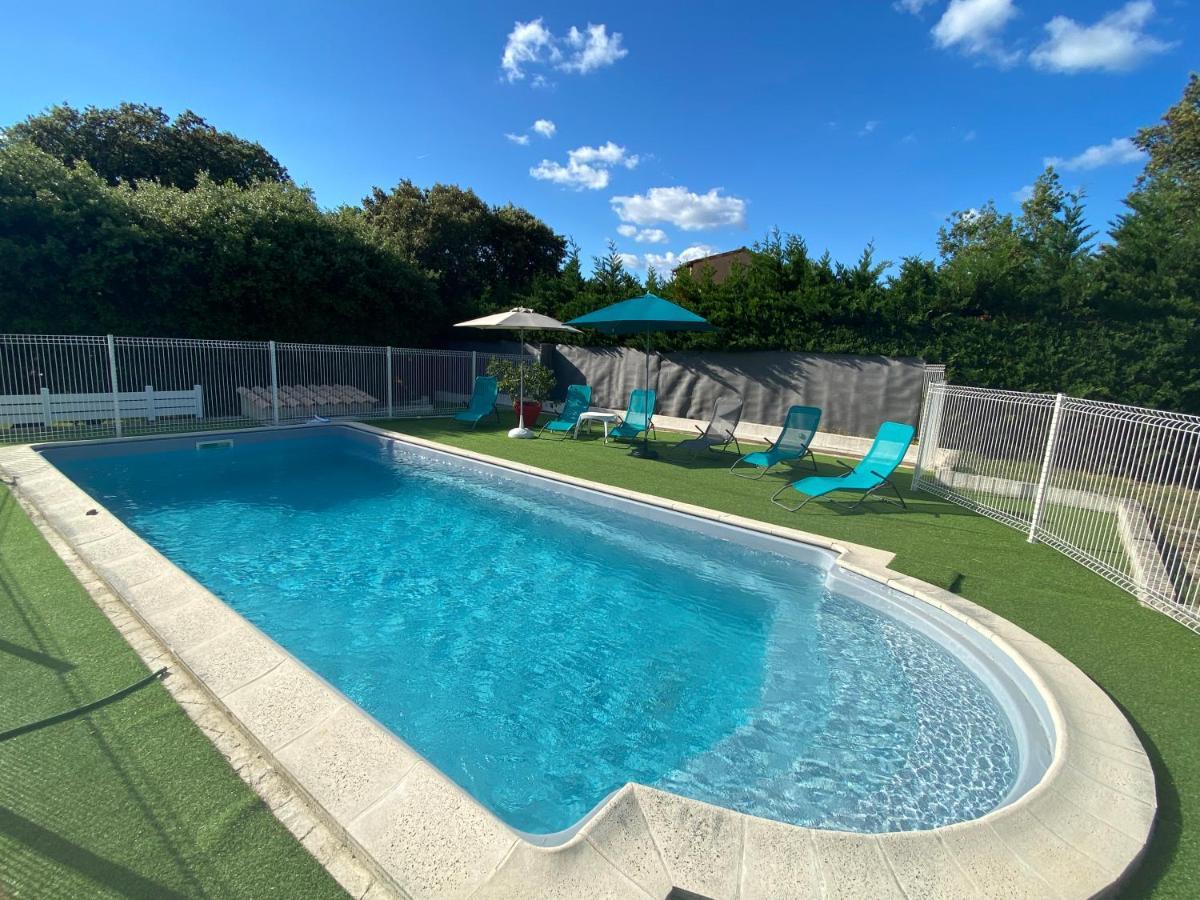 Gite Lavande Avec Piscine Privee Classe 4 Etoiles ลากอร์ซ ภายนอก รูปภาพ